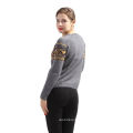 Latest good quality girls knit sweaters warm